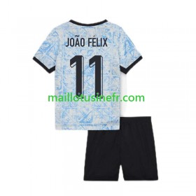 Maillot de Foot Portugal Joao Felix 11 Extérieur UEFA EURO 2024 - Enfant